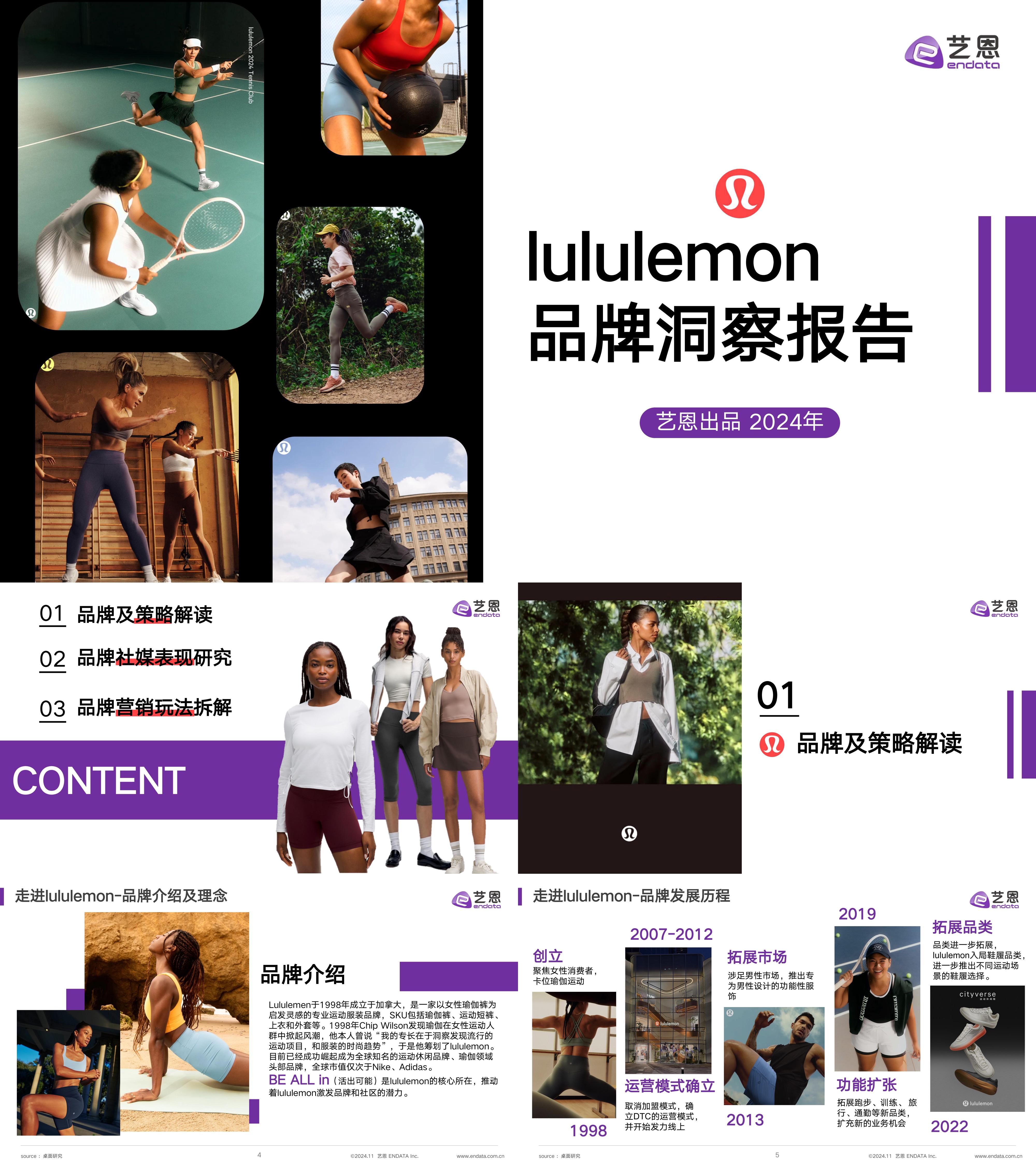 2024瑜伽休闲运动服饰lululemon品牌洞察报告