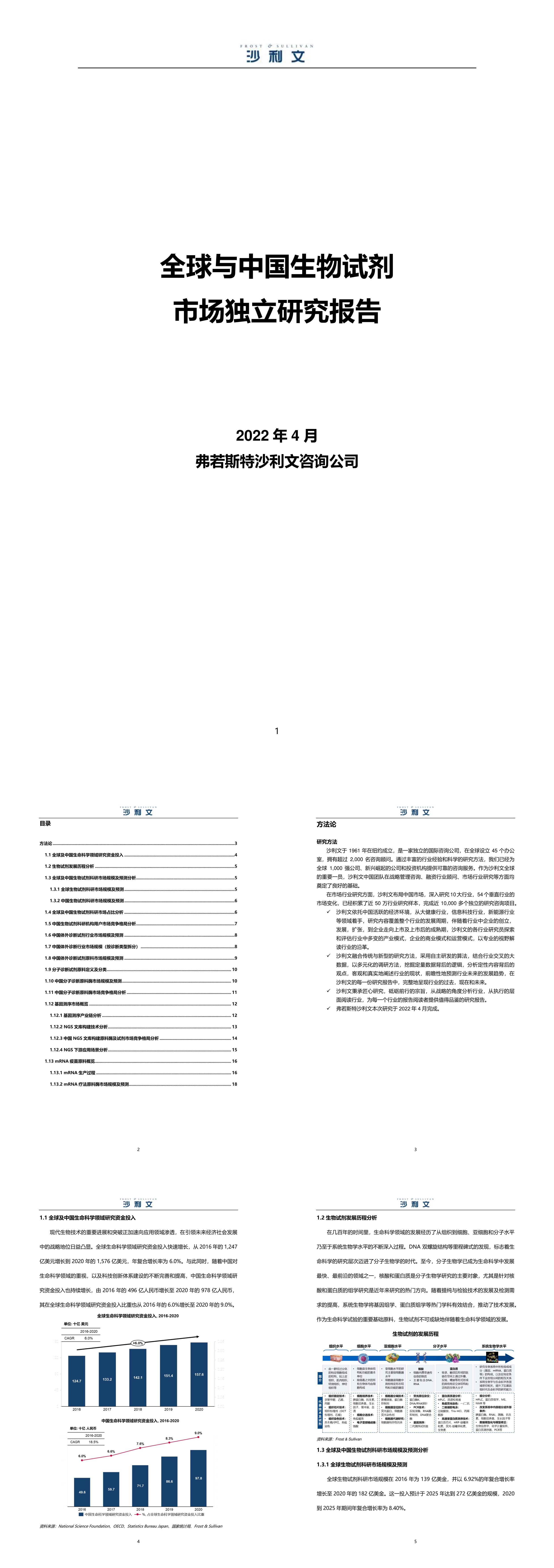 全球及中国生物试剂市场独立研究报告